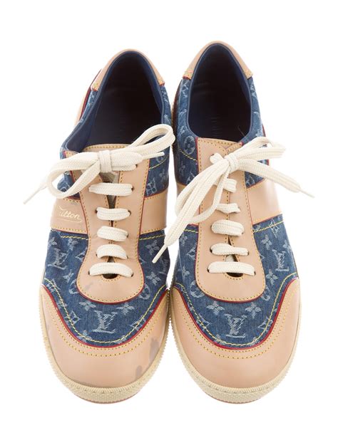 cheap louis vuitton sneakers womens|louis vuitton denim sneakers women's.